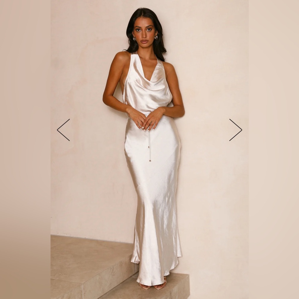 Hello Molly STORYBOOK ENDING MAXI DRESS CHAMPAGNE